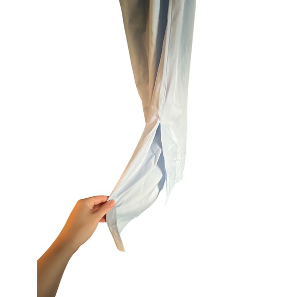 Commense Maxi Dress Halter Neck Sleeveless Slit Light Blue‎ XS - Picture 5 of 7